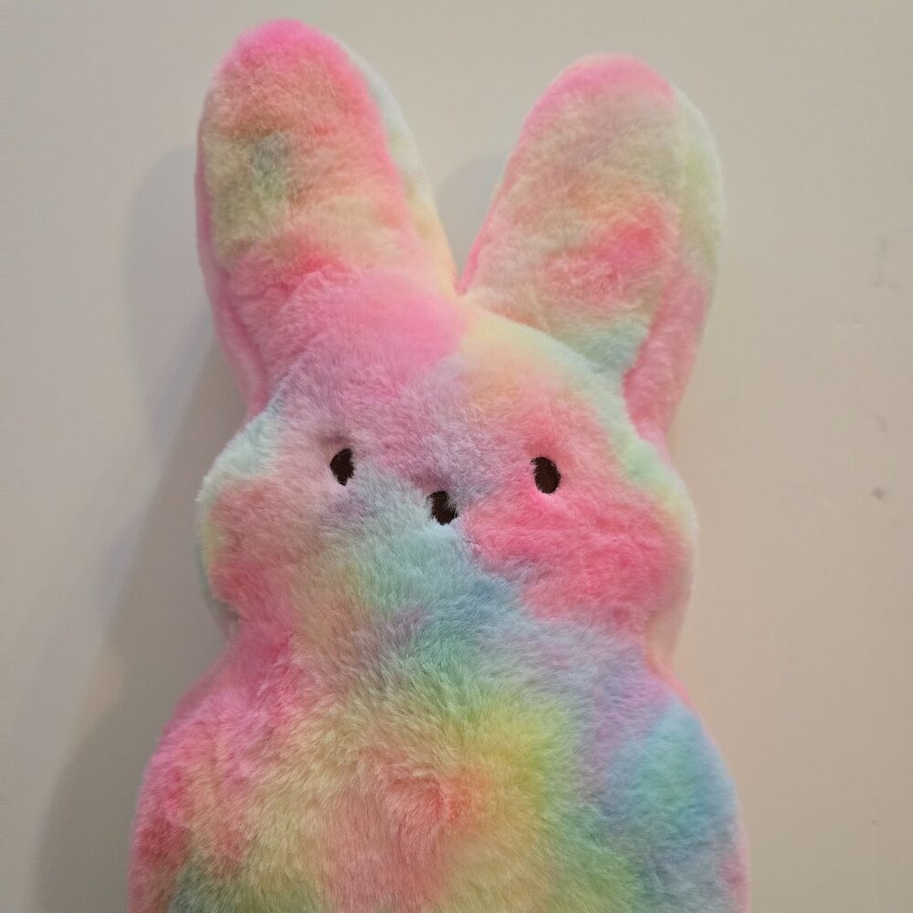 Peep Plush Tie Dye Bunny for Easter